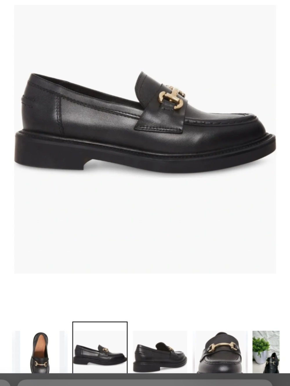 Like new Blondo Hire womens 9 genuine leather black penny loafers - Picture 5 of 9